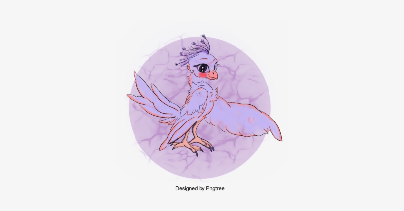 Simple Hand Painted Cartoon Bird Material, Cartoon, - Portable Network Graphics, transparent png download