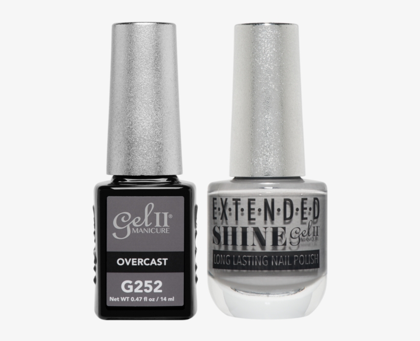 Gel Ii Matching Extended Shine Polish - Gel Ii Antique Rose, transparent png download