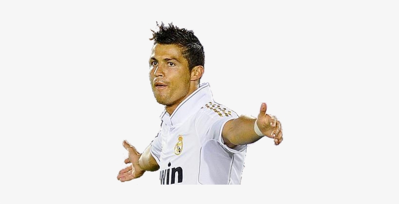 With - Cristiano Ronaldo Real Madrid 2012, transparent png download
