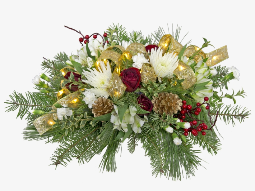 Holiday Centerpiece W/led Lighted Ribbon - Isola Bella, transparent png download