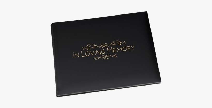 Esposti In Loving Memory Condolence Book - Open Format Inner Pages - Presentation Boxed - Pale Ivory - (Size 22.8cm x 17cm x 2.8 cm