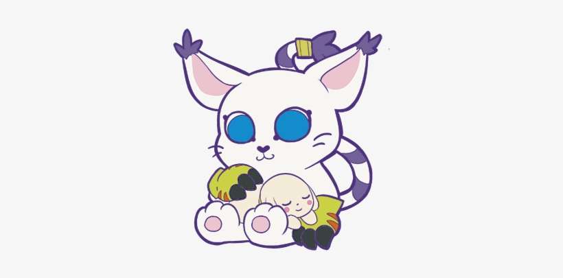 • Print Digimon Palmon Patamon Gatomon Gabumon Agumon - Digimon Adventure, transparent png download