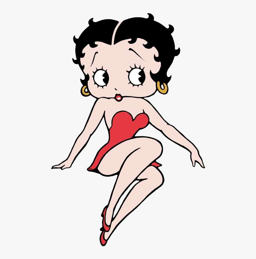 Betty Boop Clip Art Cartoon Clip Art - Pin Up Betty Boop Png, transparent png download