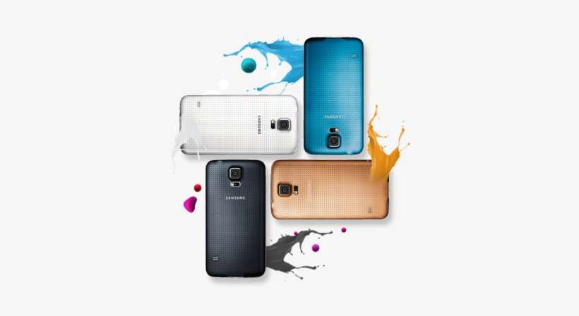 Globe Offers Samsung Galaxy S5 In New Colors, Now Available - Smartphone, transparent png download