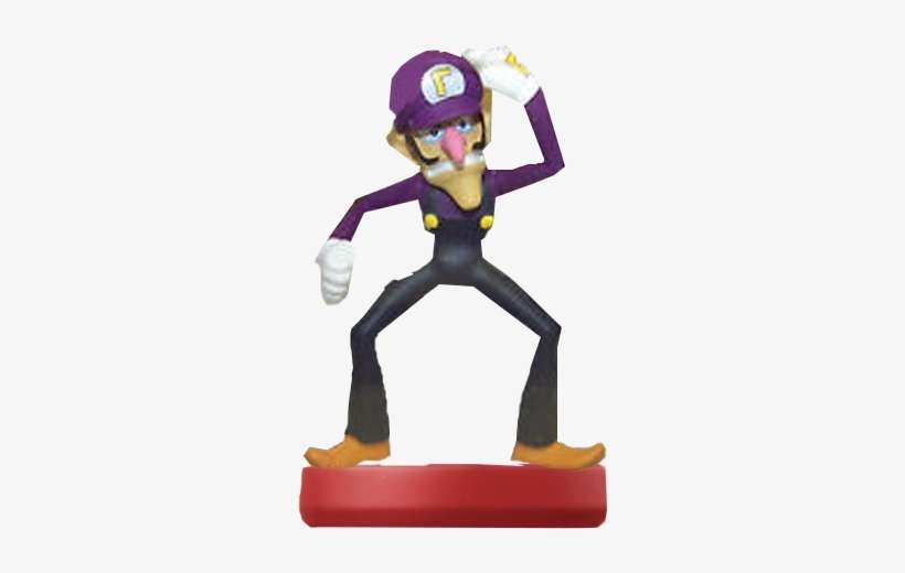 Waluigi Amiibo Png, transparent png download