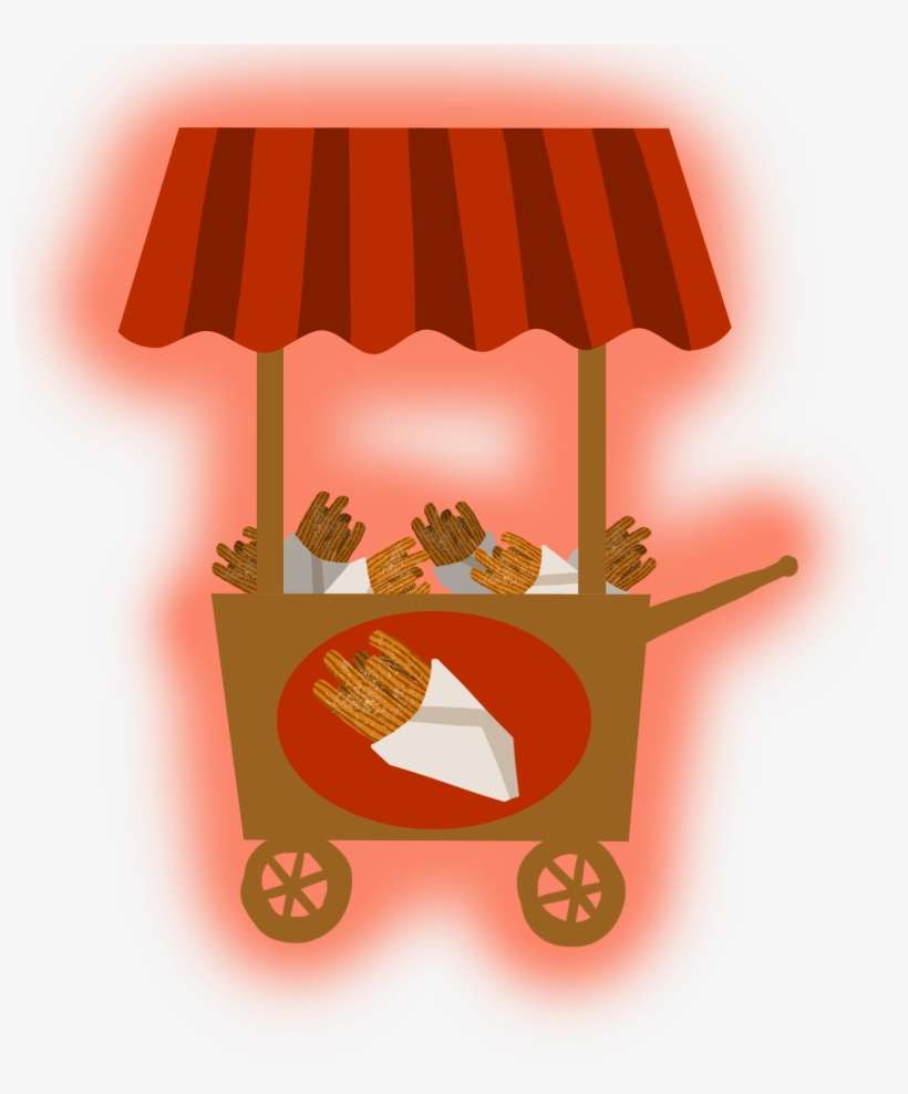 Object - Middle - Churro Stand - Churro Stand Clip Art, transparent png download