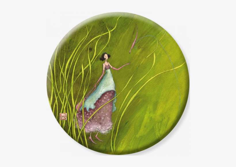 Gaëlle Boissonnard Magnet "les Hautes Herbes" 88mm - Gaelle Boissenard, transparent png download