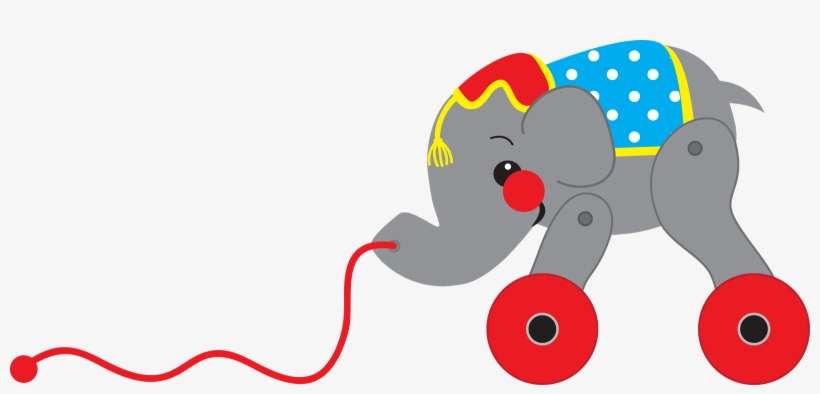 Vintage Toys Clip Art - Toy, transparent png download