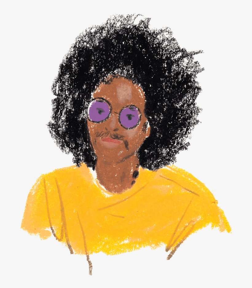 Full Moon Moodyman - Afro, transparent png download