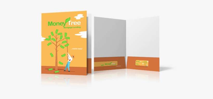 Presentation Folders Printing Mini Presentation Folders - Presentation Folders, transparent png download