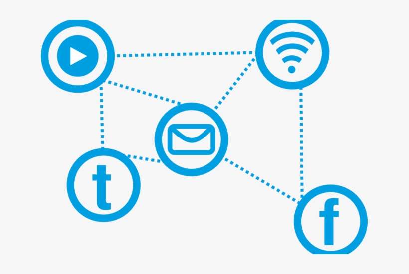 Crisis En Rrss - Social Media Black And White, transparent png download