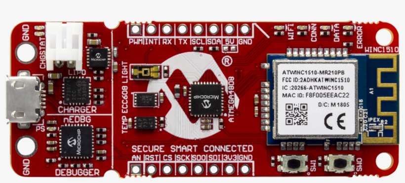 180827 Atmel Mcu08 Avr8 Apps Photo Ac164160 Avr - Mikroelektronika - Daughter Cards & Oem Boards, transparent png download
