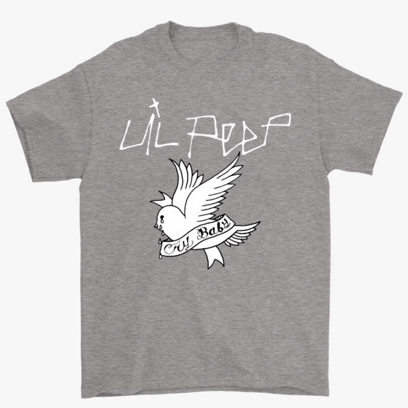 Lil Peep Cry Baby Rest In Peace Shirts - Shirt, transparent png download