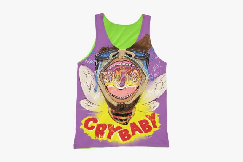 Cry Baby Dye-sublimated Tank - Dye-sublimation Printer, transparent png download