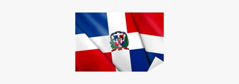 Vinilo Pixerstick Bandera De República Dominicana • - Dominican Republic Flag, transparent png download