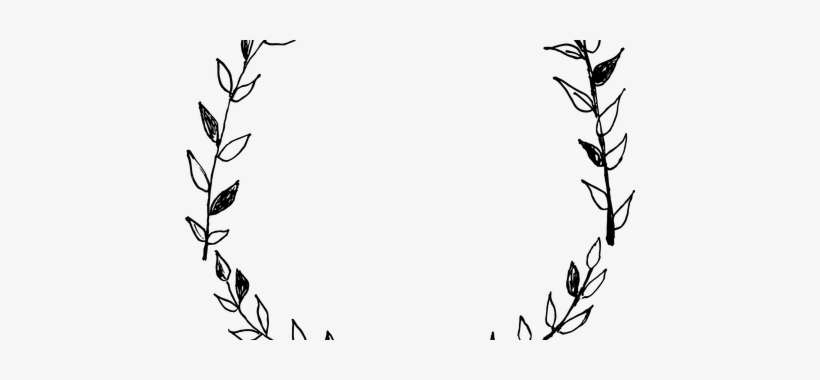 Interior Wreath Electronic Wallpaper Poster Floral - Hand Drawn Wreath Png, transparent png download