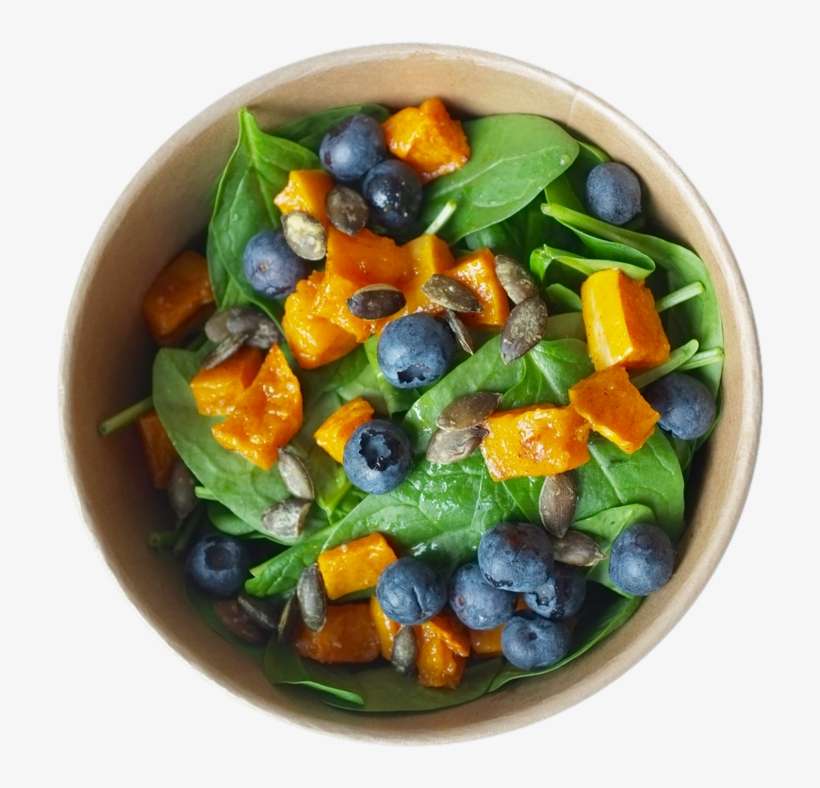 Squash Black Rice Bowl - Fruit Salad, transparent png download