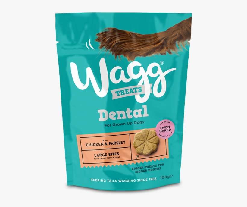 Wagg Dental Bites Chicken And Parsley - Chicken As Food, transparent png download