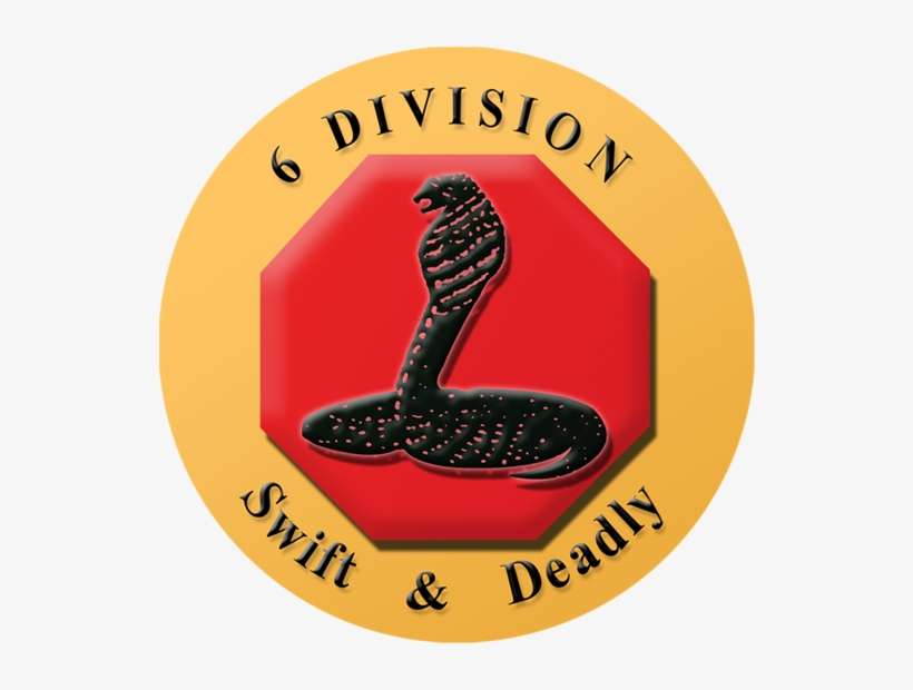 Singapore Army Logo Png - Division 6 Army Singapore, transparent png download
