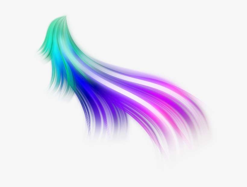 Colours 3d Flare Png - Picsart Hair Colour Png, transparent png download