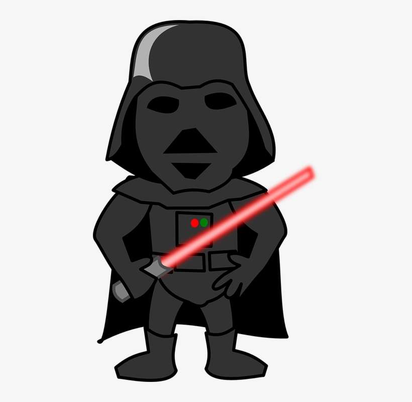 Darth Vader Clip Art - Star Wars Father Day Cards, transparent png download