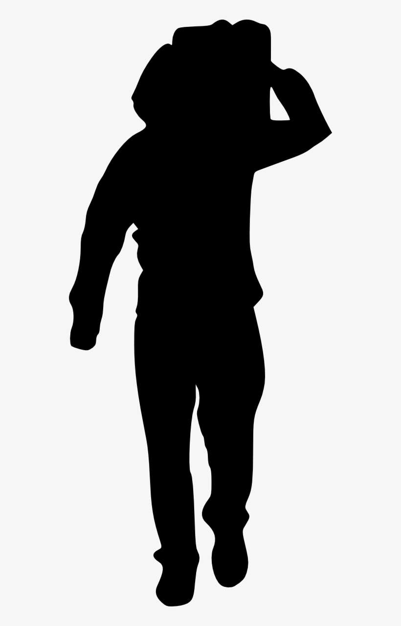 Bear Standing Silhouette - Portable Network Graphics, transparent png download