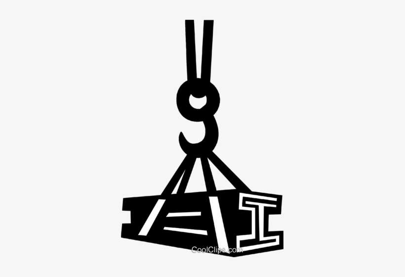 Steel Beam Royalty Free Vector Clip Art Illustration - Viga De Acero Vector, transparent png download