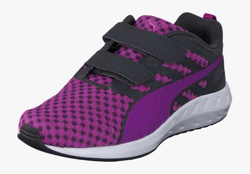 Puma Children Flare V Kids Purple Cactus Flower Periscope - Sneakers, transparent png download