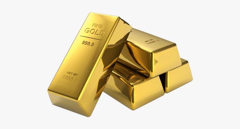 All Greael Rings Are Glossy Coated With Pure 24k Gold - Gold Bar, transparent png download