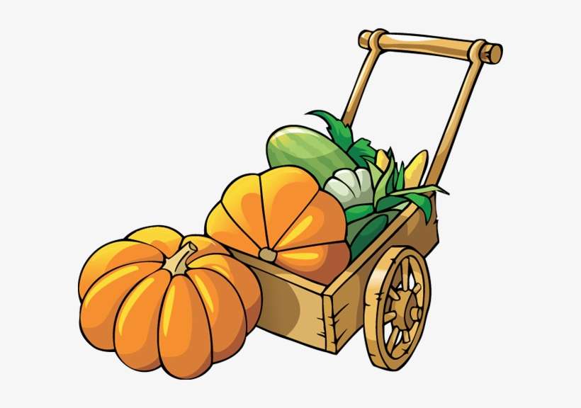 Clip Royalty Free Stock Fall Leaves And Pumpkins Clipart - Pumpkin Clipart, transparent png download