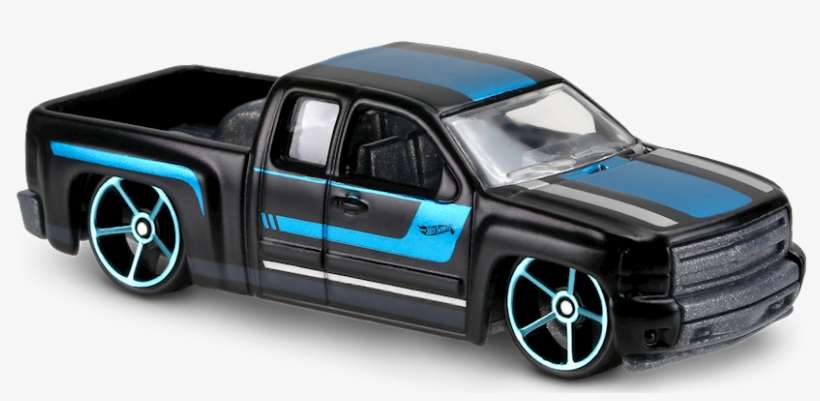 Chevy Silverado Dvb73 - Camionetas Hot Wheels Png, transparent png download