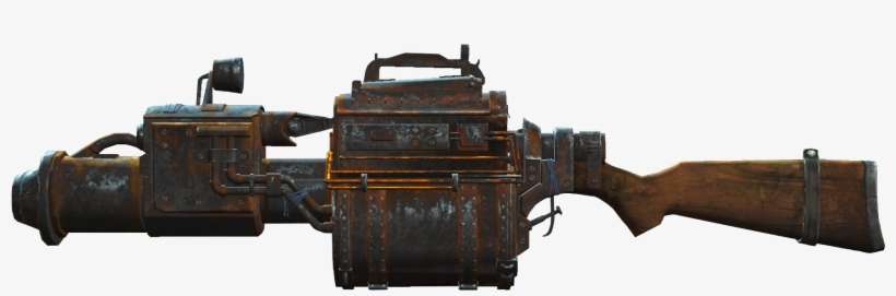 Railway Rifle - Railway Rifle Fallout 4, transparent png download