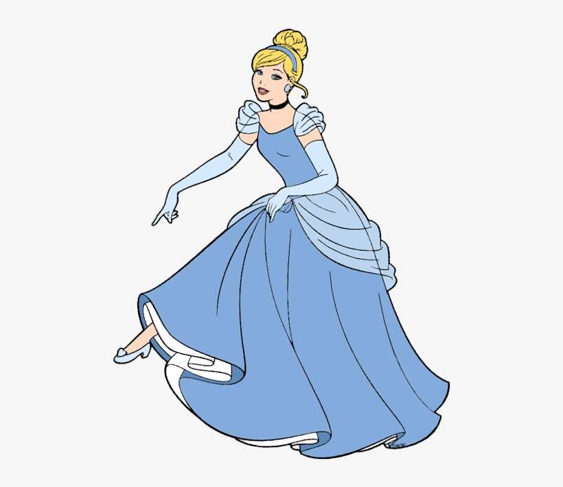 Cinderella Glass Slippers Picture Clipart