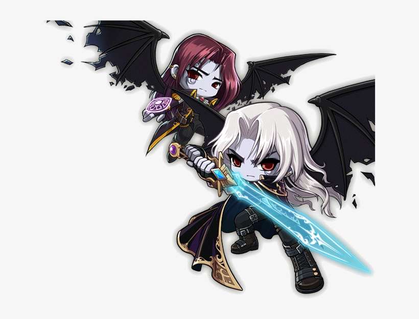 The Demon Is The Warrior Edition Of The Resistance - Maplestory Demon Avenger, transparent png download