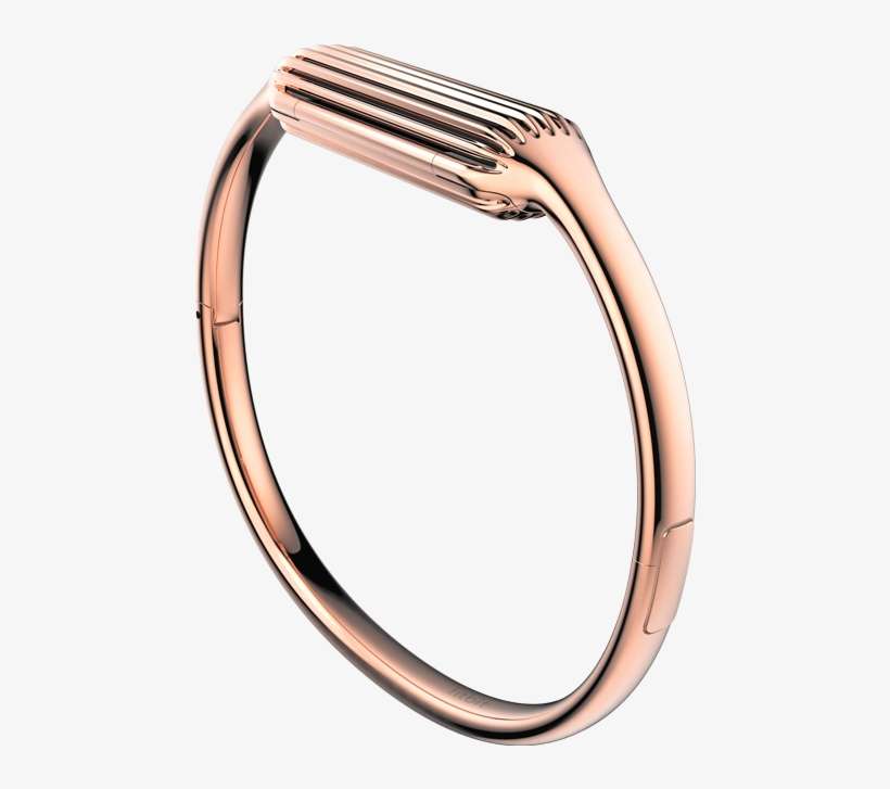 Bangle Fitbit Flex 2 Accessory Bangle Rose Gold Large PNG Image