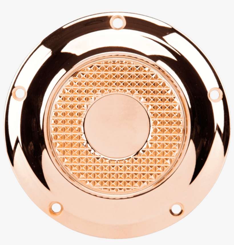 Cnc Machined From Billet Aluminum - Gold, transparent png download