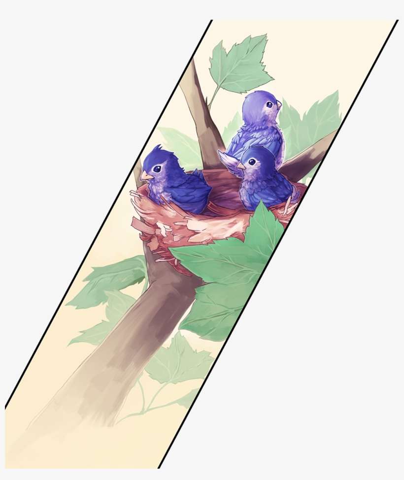 Up I Was So Relieved When I Discovered Some Baby Birds - Illustration, transparent png download