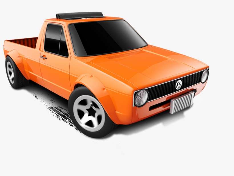 What We Are Looking Forward To In 2015 Hot Wheels Batch - Hot Wheels Hw Off-road Volkswagen Caddy (orange) -, transparent png download
