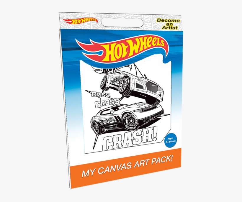My Canvas Art Pack - Hot Wheels, transparent png download