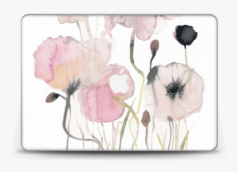 Painted Pink Flowers - Watercolor Painting, transparent png download