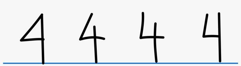 Open - Regional Handwriting Variation, transparent png download