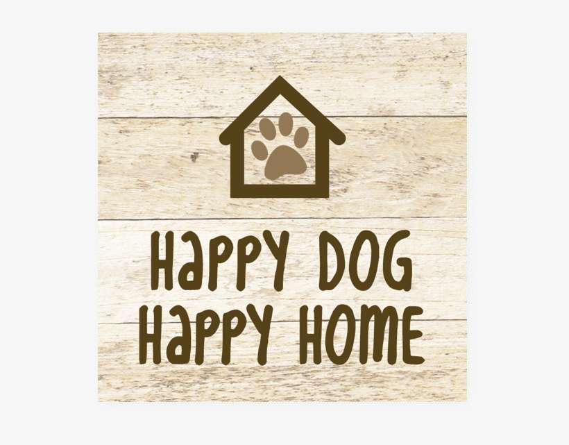 Wood Pallet Magnet - Dog Speak 4 Absorbent Stone Coasters 1751 Lover Set, transparent png download