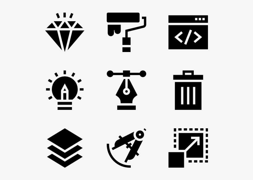 Graphic Design 50 Icons View All 20 Icon Packs Of Paint - Delivery Vector Icon, transparent png download