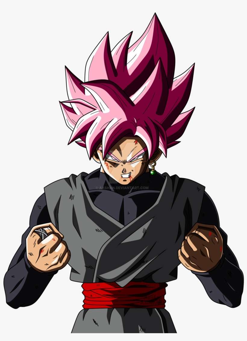 Black Goku Png Image Free Download - Goku Black Super Saiyan Blue, transparent png download