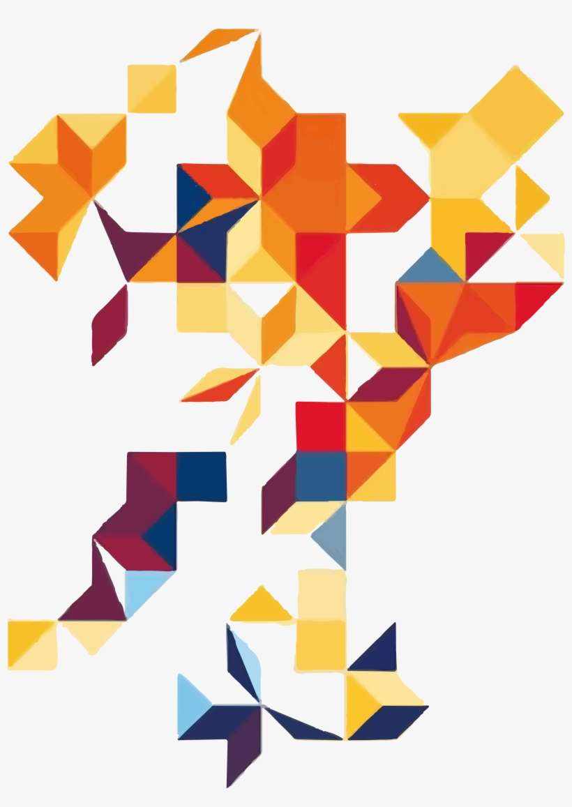 Rong - Graphic T Shirts Geometric, transparent png download