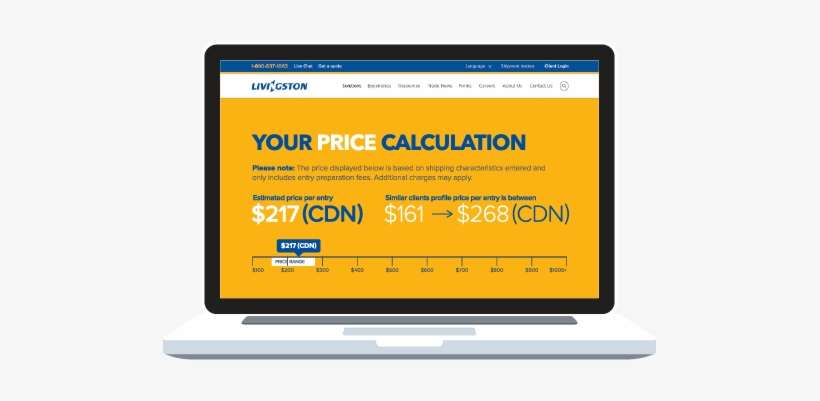 Preview-calculator - Livingston International Trade Show, transparent png download