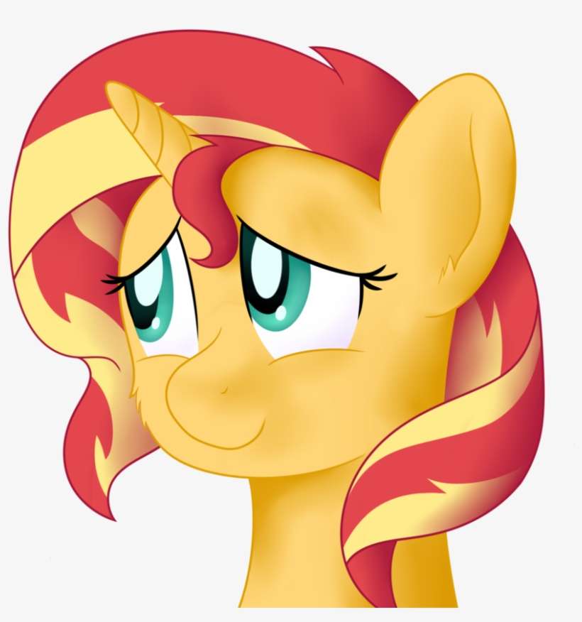 Free Download Practice Headshot Ft Pony Sunset By Djdavid - Drawing, transparent png download