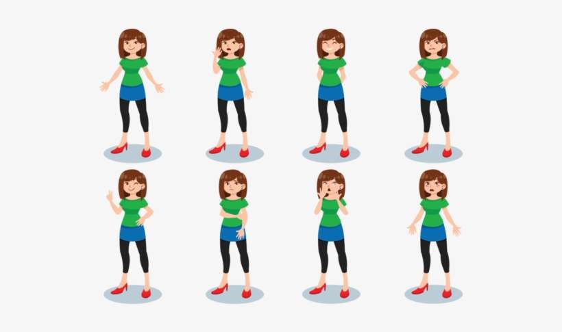 Woman Cartoons Vector - Cartoon Occupations, transparent png download