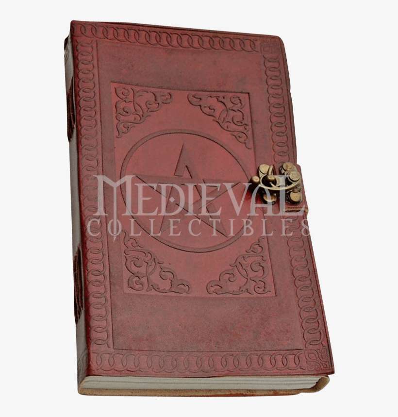 Pentagram Leather Journal With Lock - Knights Templar, transparent png download