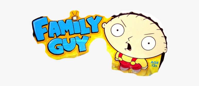 Family Guy Toy Logo With Stewie Griffin - Family Guy Action Figures, transparent png download